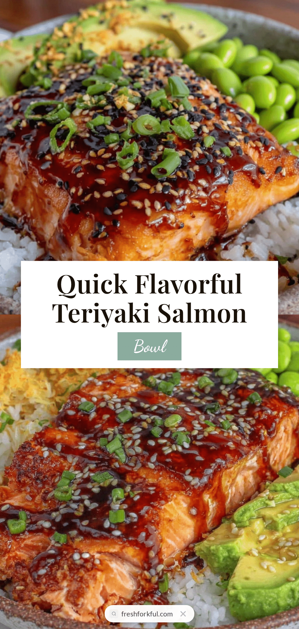 teriyaki salmon bowl recipe