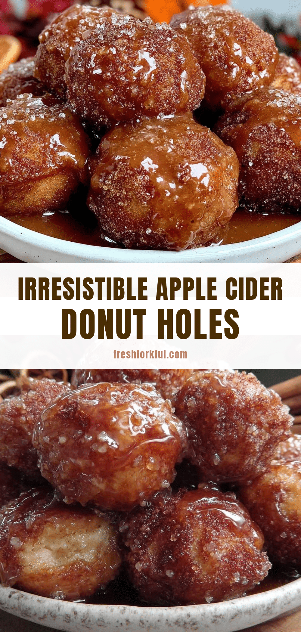 apple cider donut holes recipe