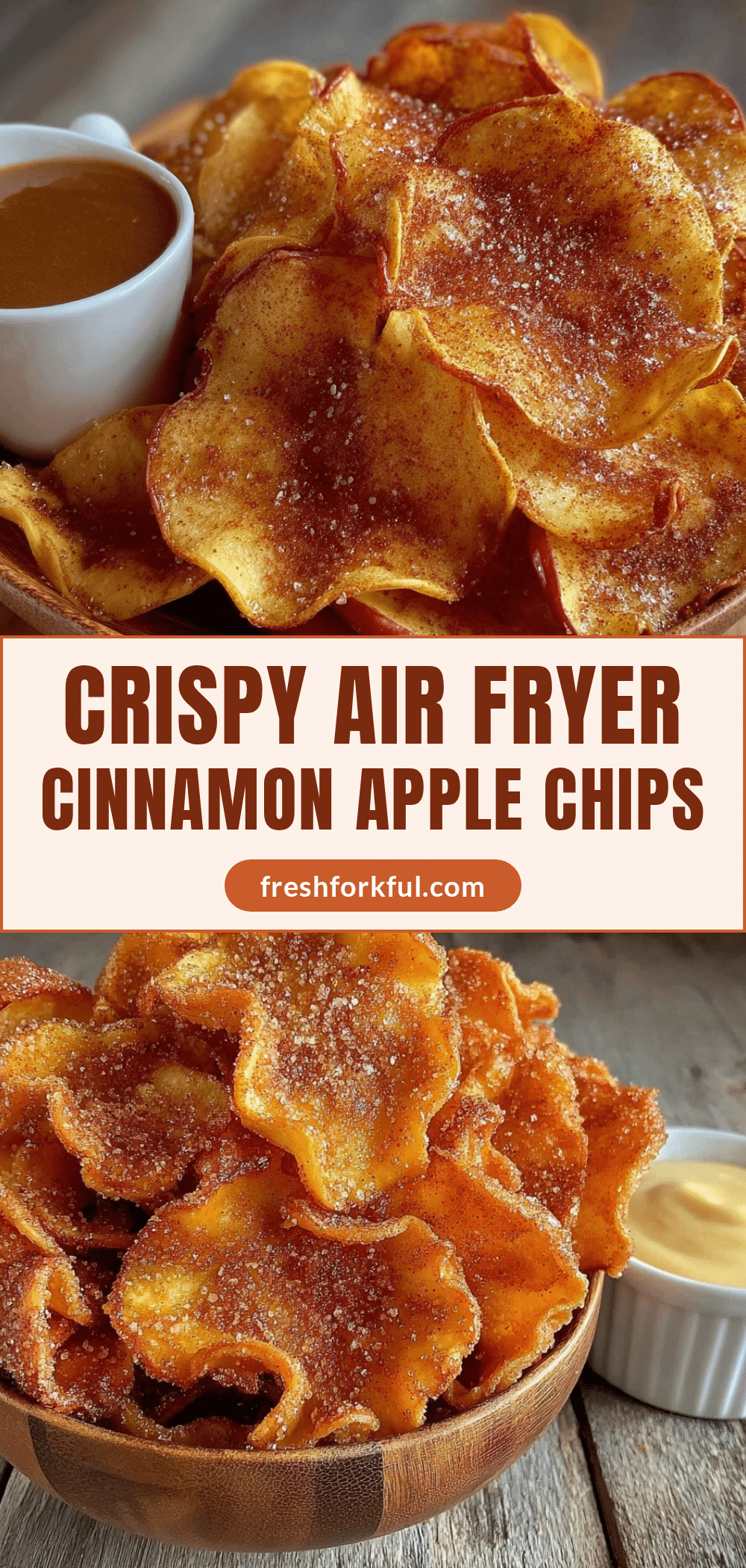 crispy air fryer cinnamon apple chips recipe