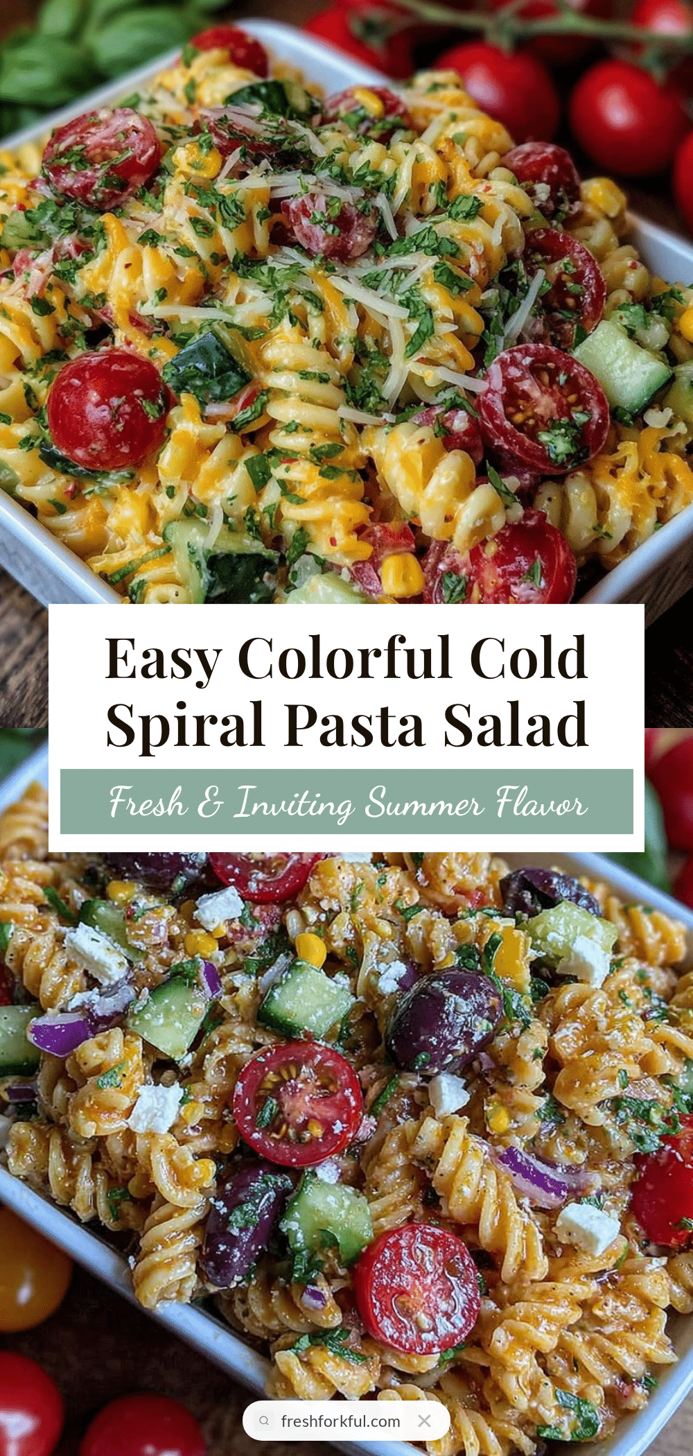 easy cold lunch spiral pasta salad recipe