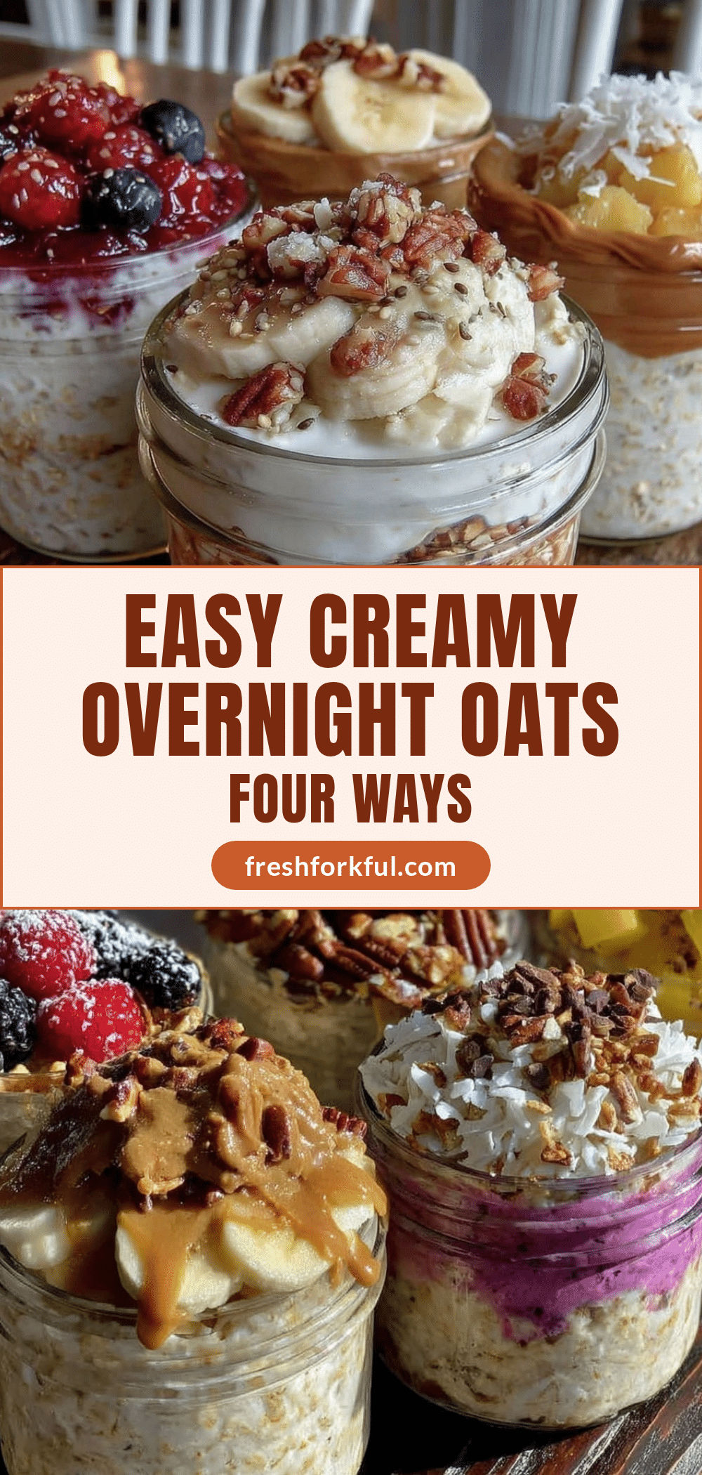 easy creamy overnight oats recipe