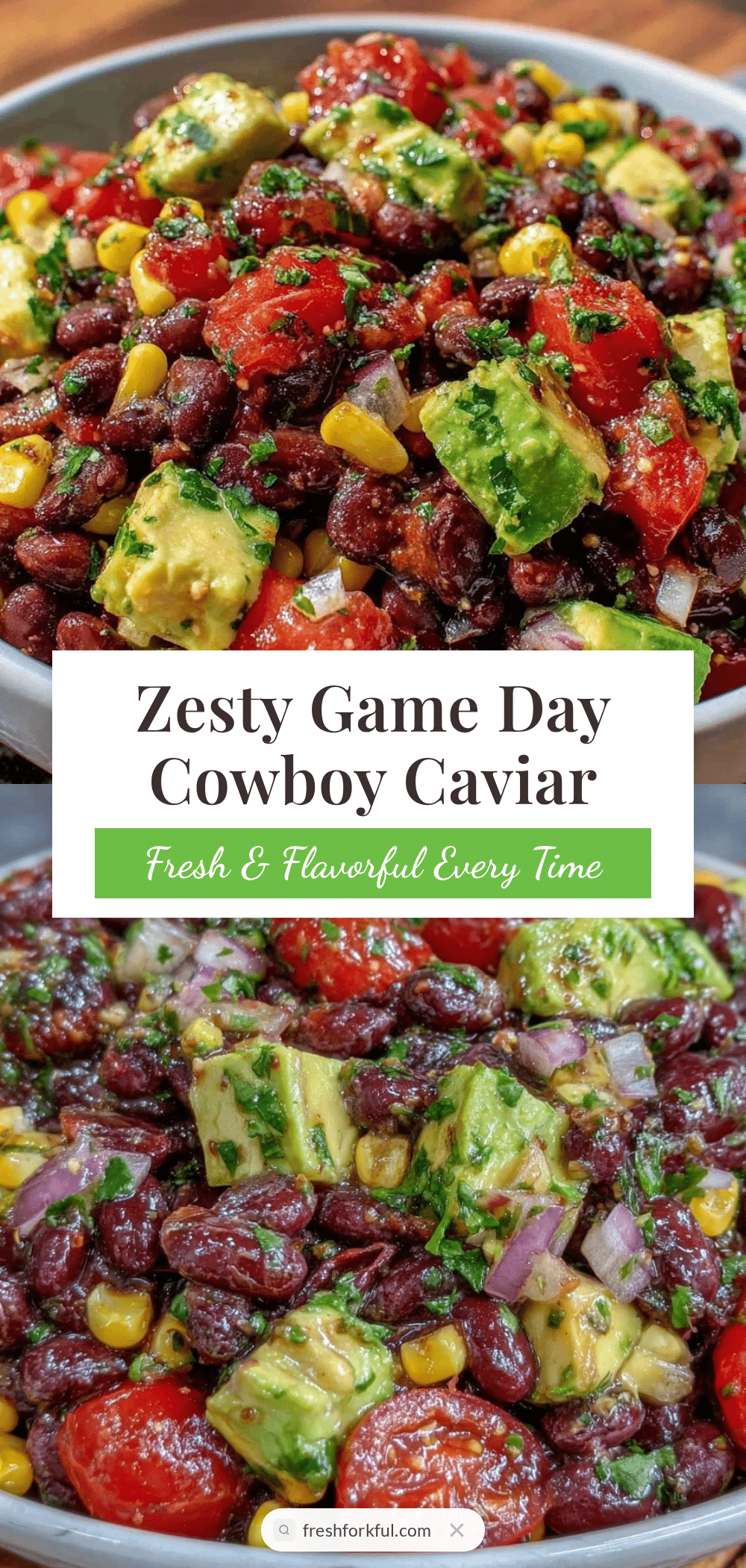 fresh game day cowboy caviar recipe