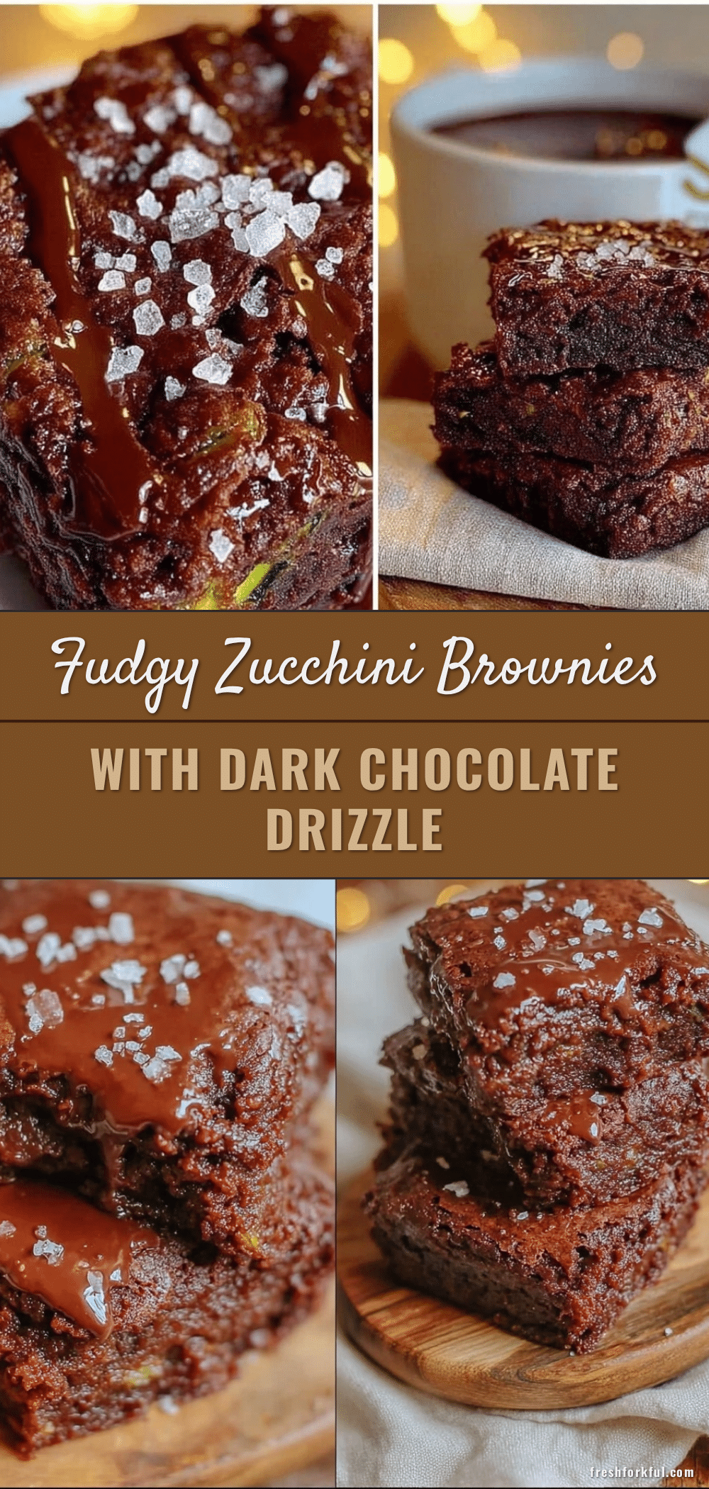 fudgy zucchini brownies recipe