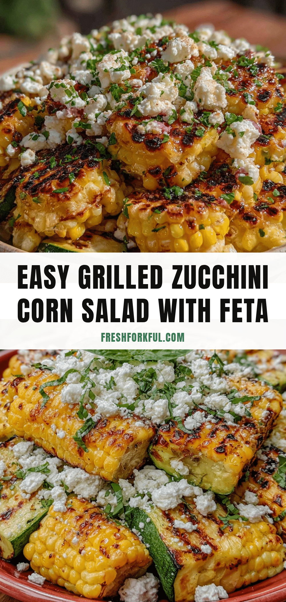 grilled zucchini and corn salad recipe