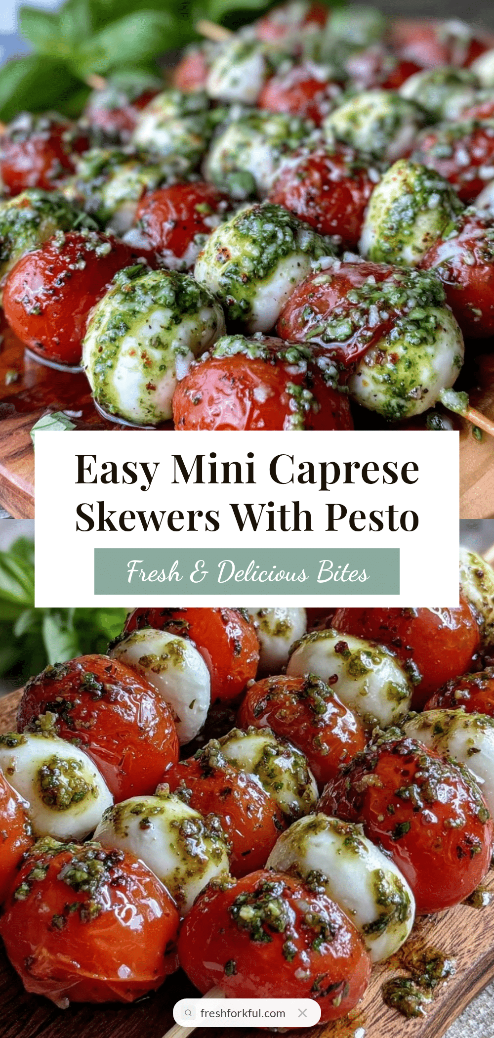 mini Caprese skewers recipe