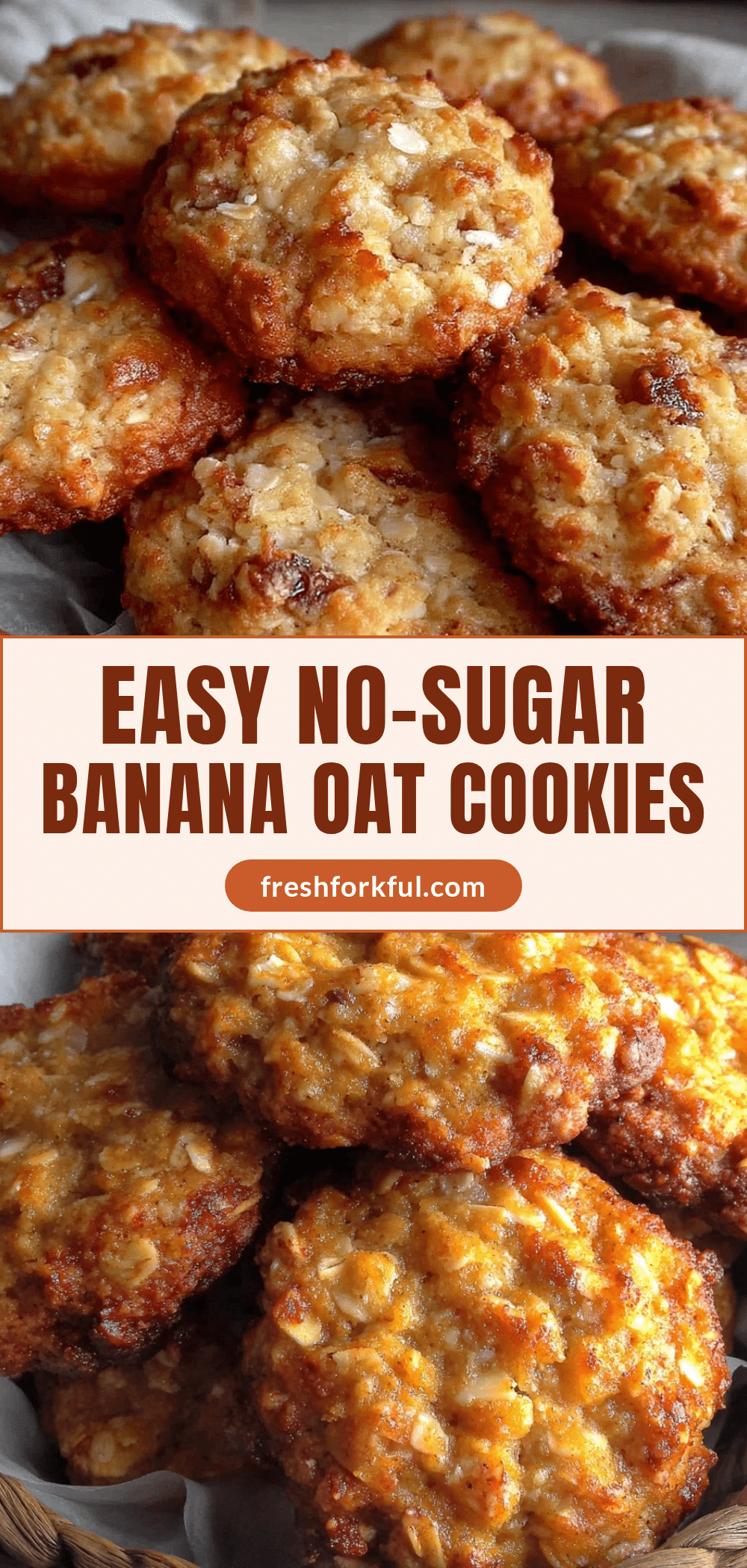 no sugar banana oat cookies recipe