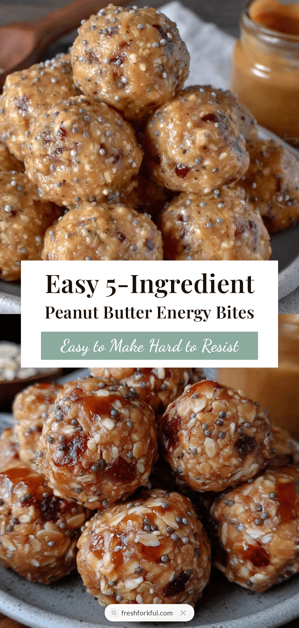 peanut butter energy bites recipe