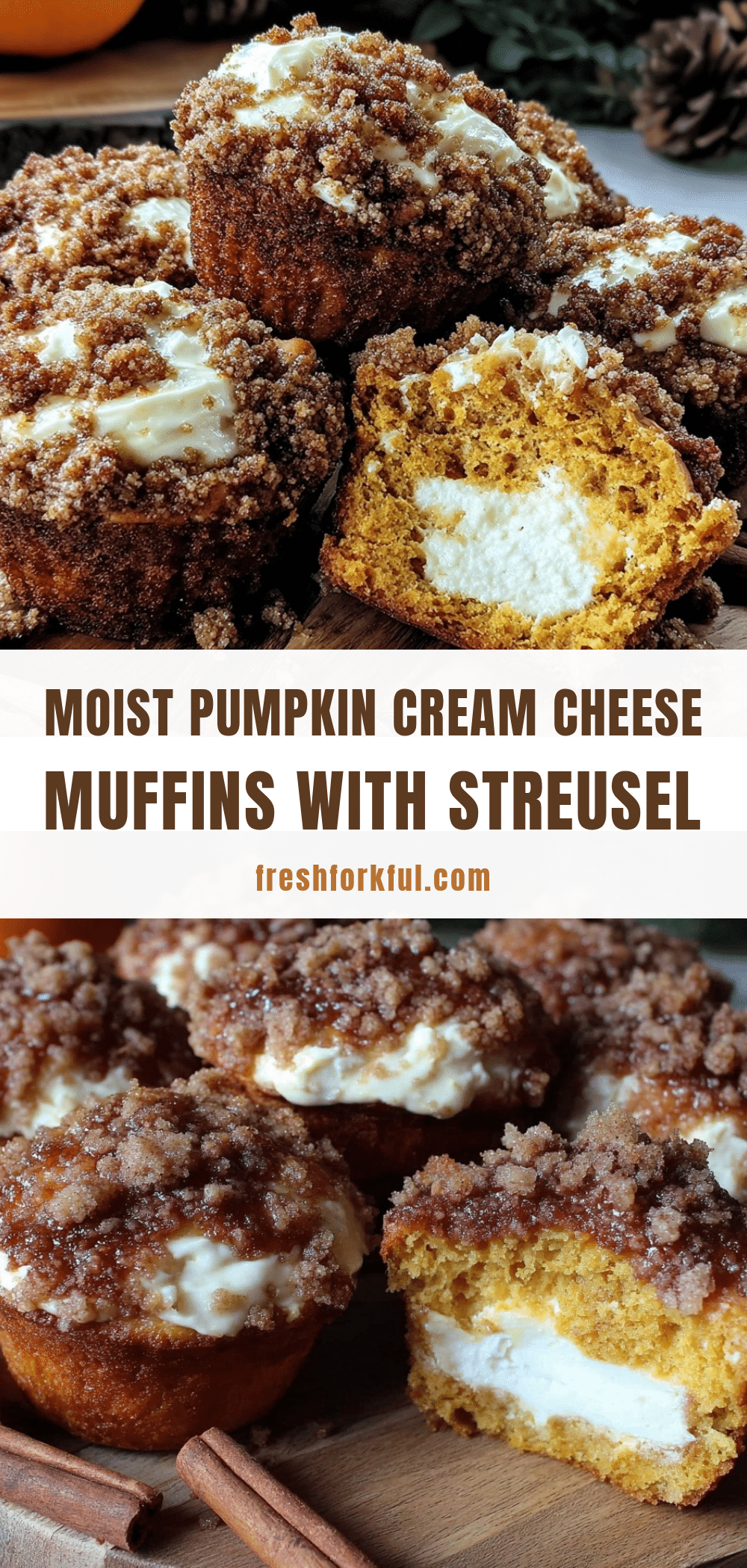 pumpkin cream cheese muffins recipe