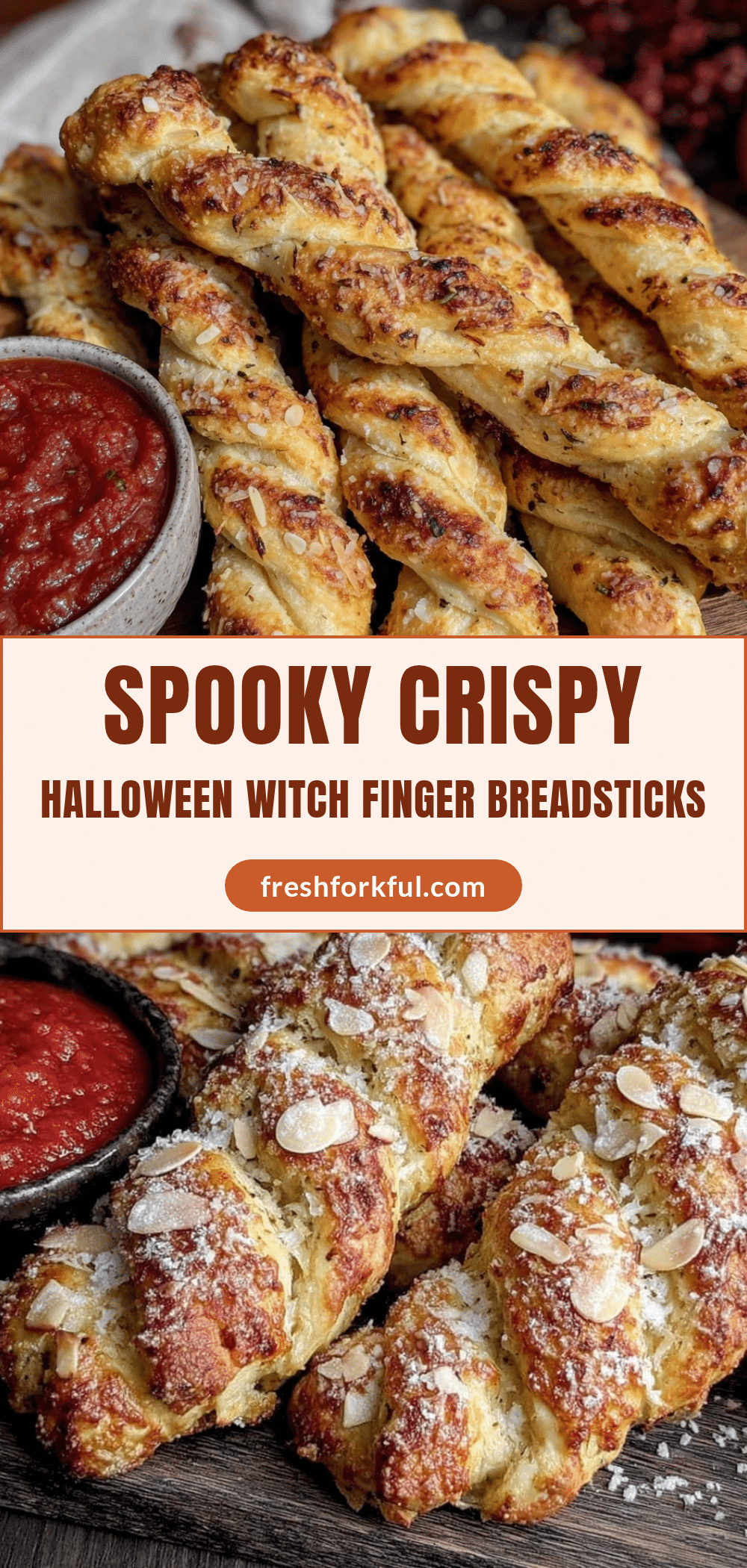 witch finger breadsticks recipe