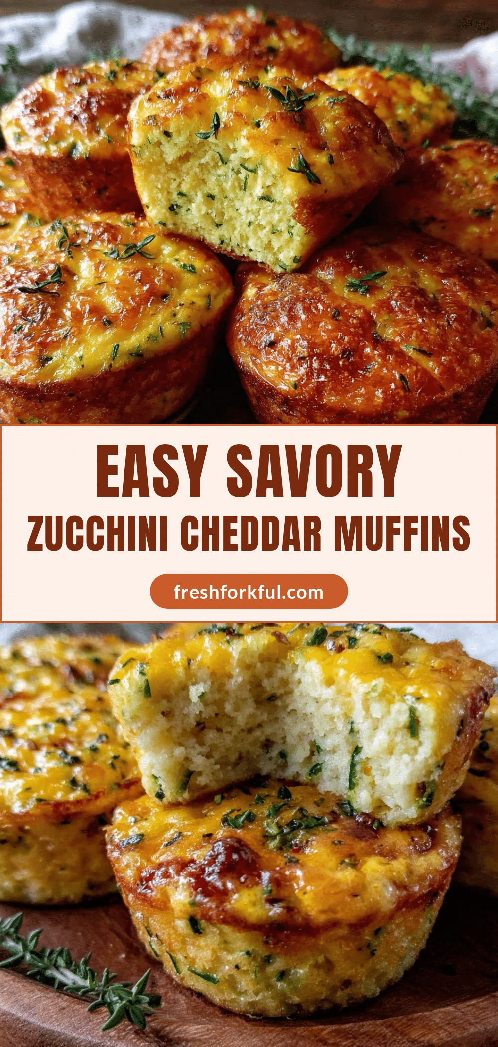 zucchini and cheddar frittata muffins recipe