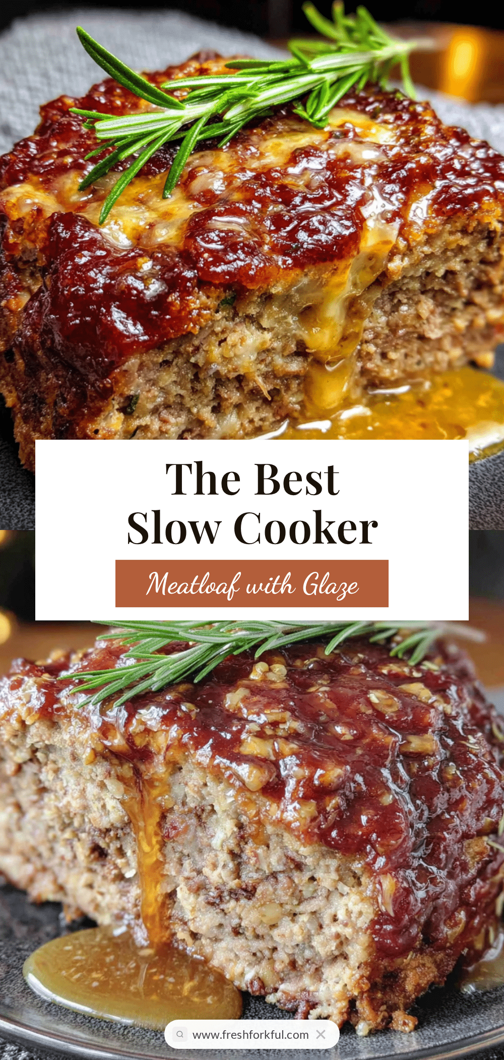best slow cooker meatloaf with brown sugar glaze recipe