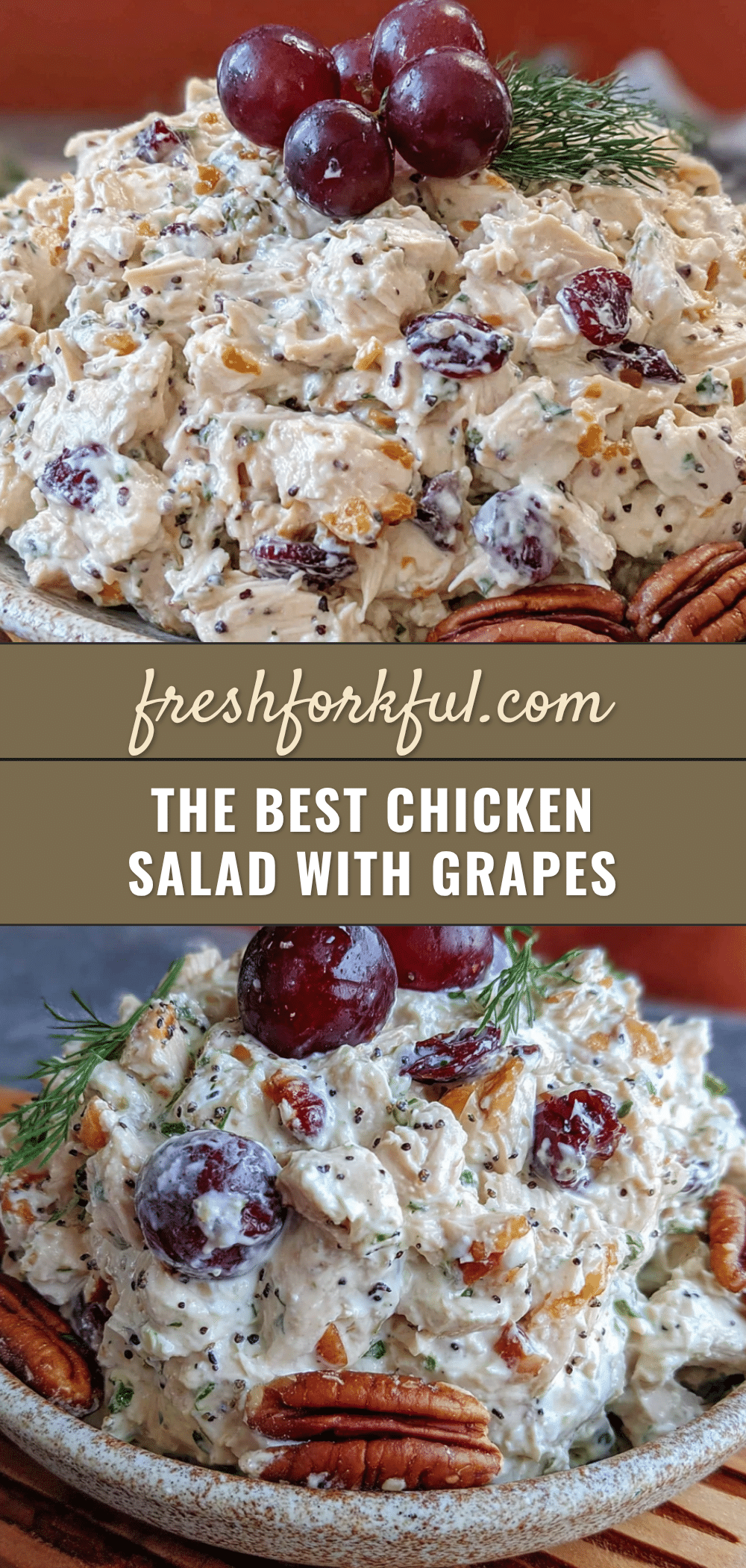 classic chicken salad with grapes and pecans recipe