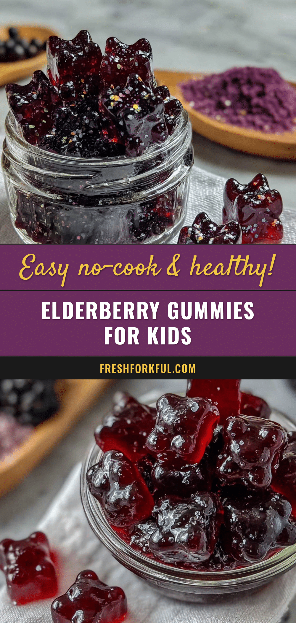 elderberry gummies recipe