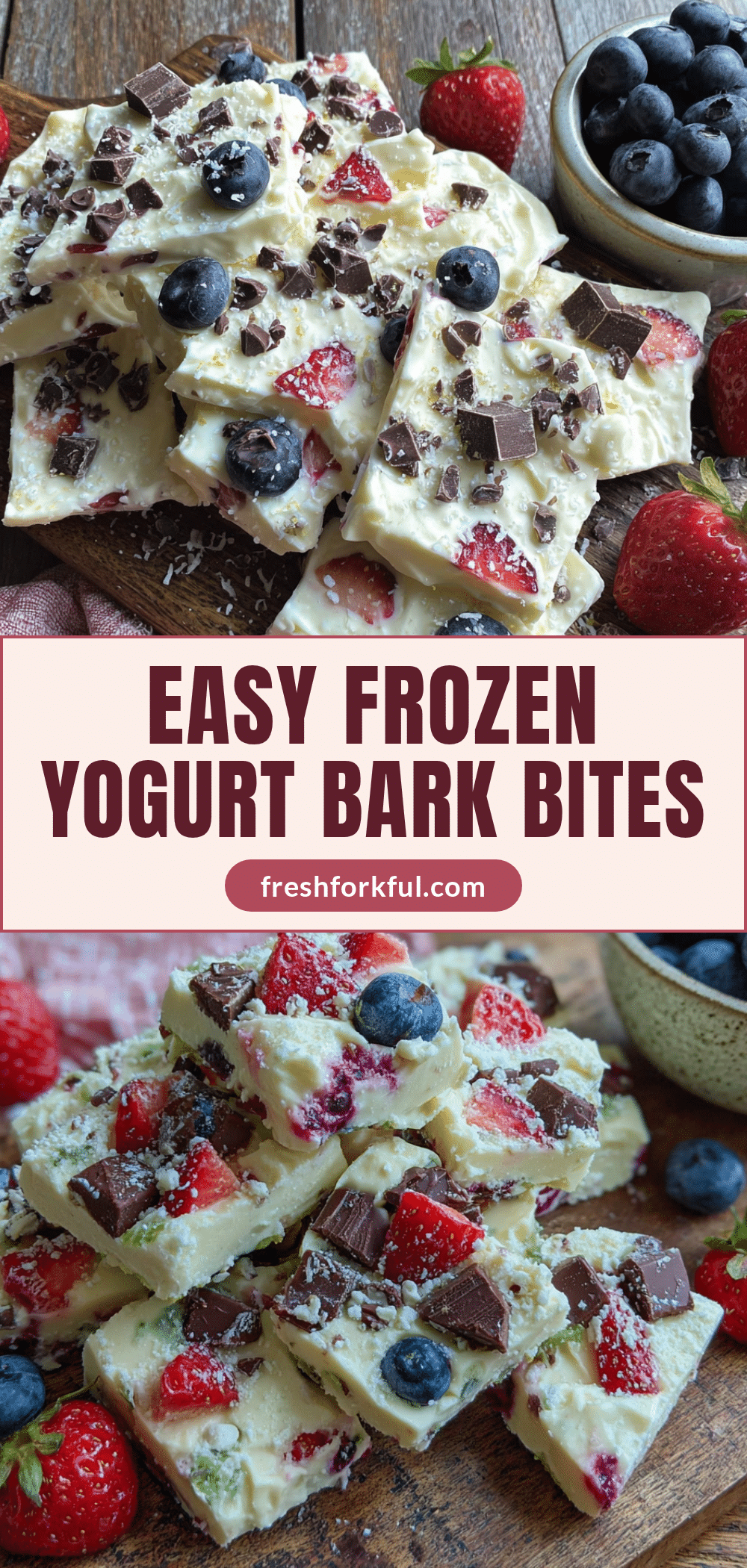 frozen yogurt bark recipe