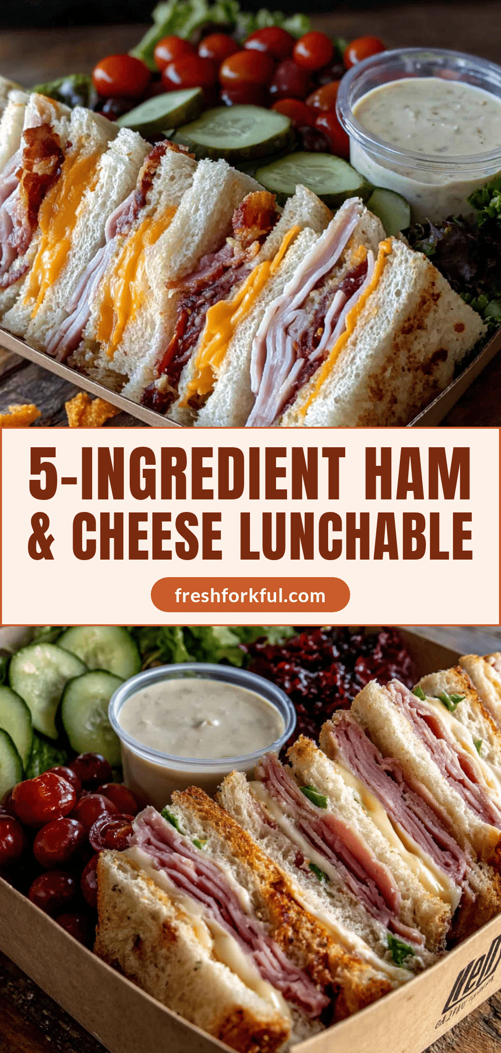 ham and cheese lunchable boxes recipe