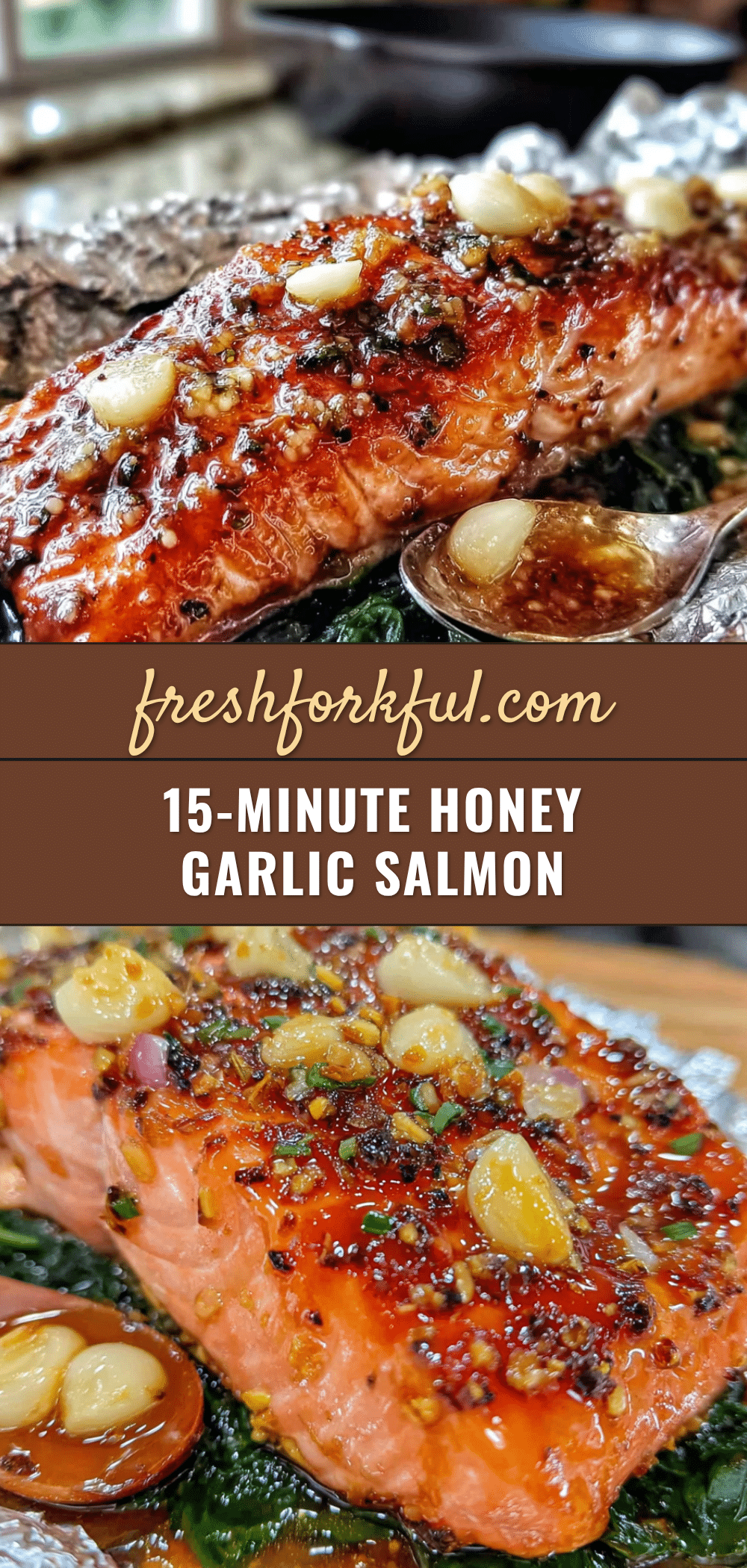 honey garlic salmon in foil recipe