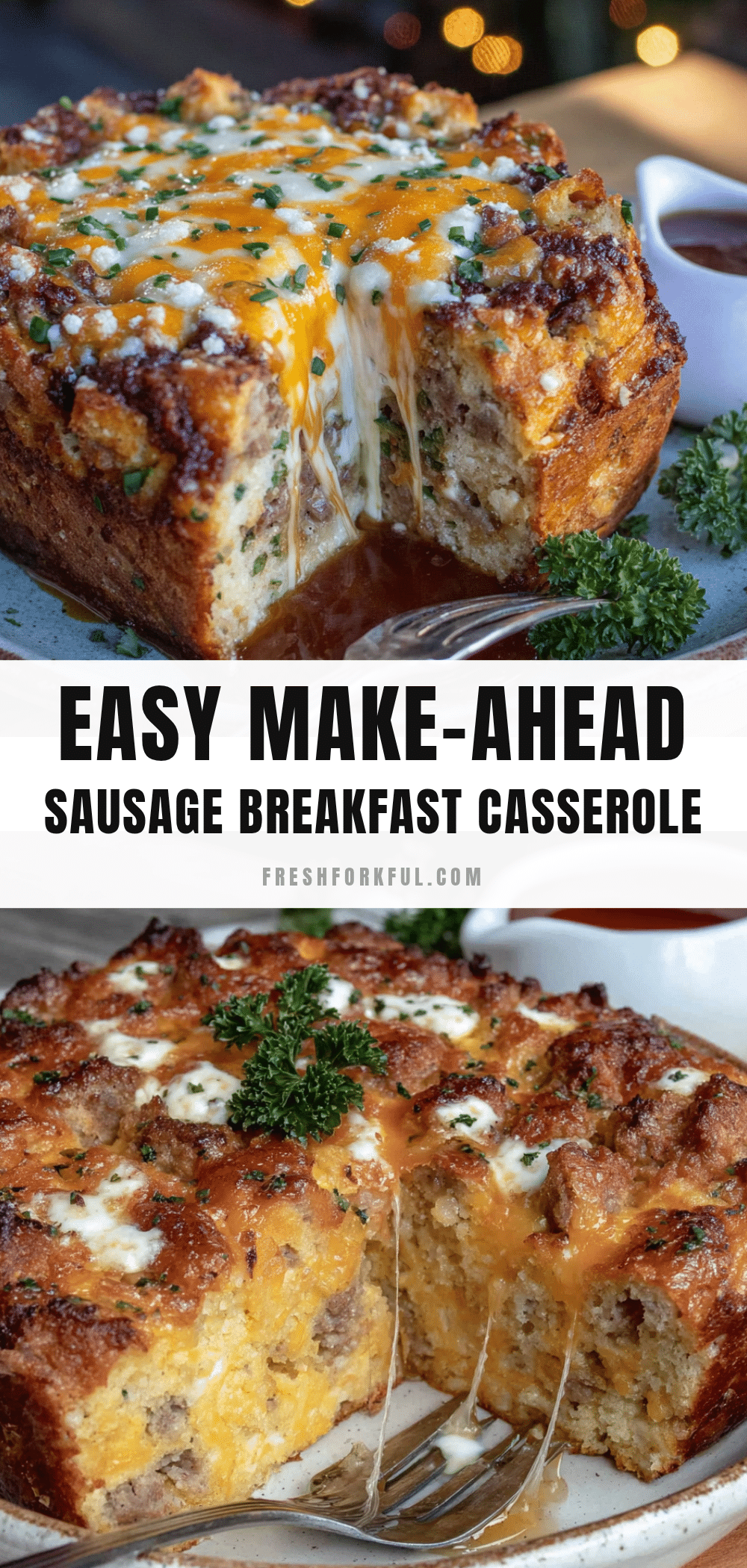 make-ahead breakfast casserole with sausage recipe