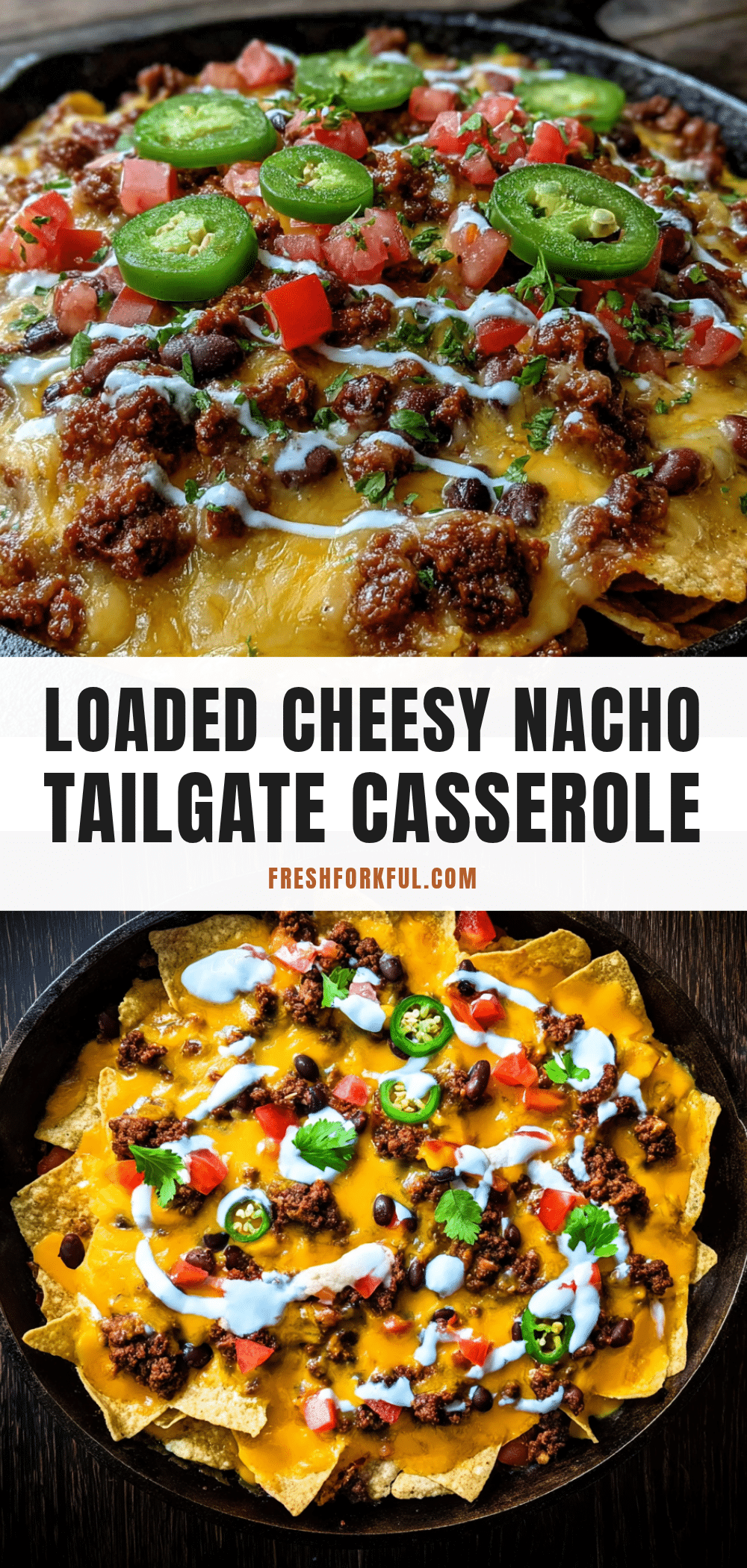 nacho tailgate casserole recipe