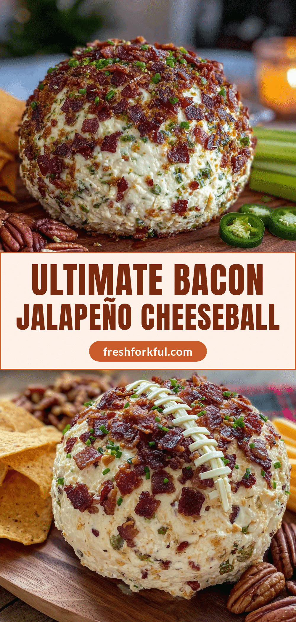 bacon jalapeño cheeseball recipe