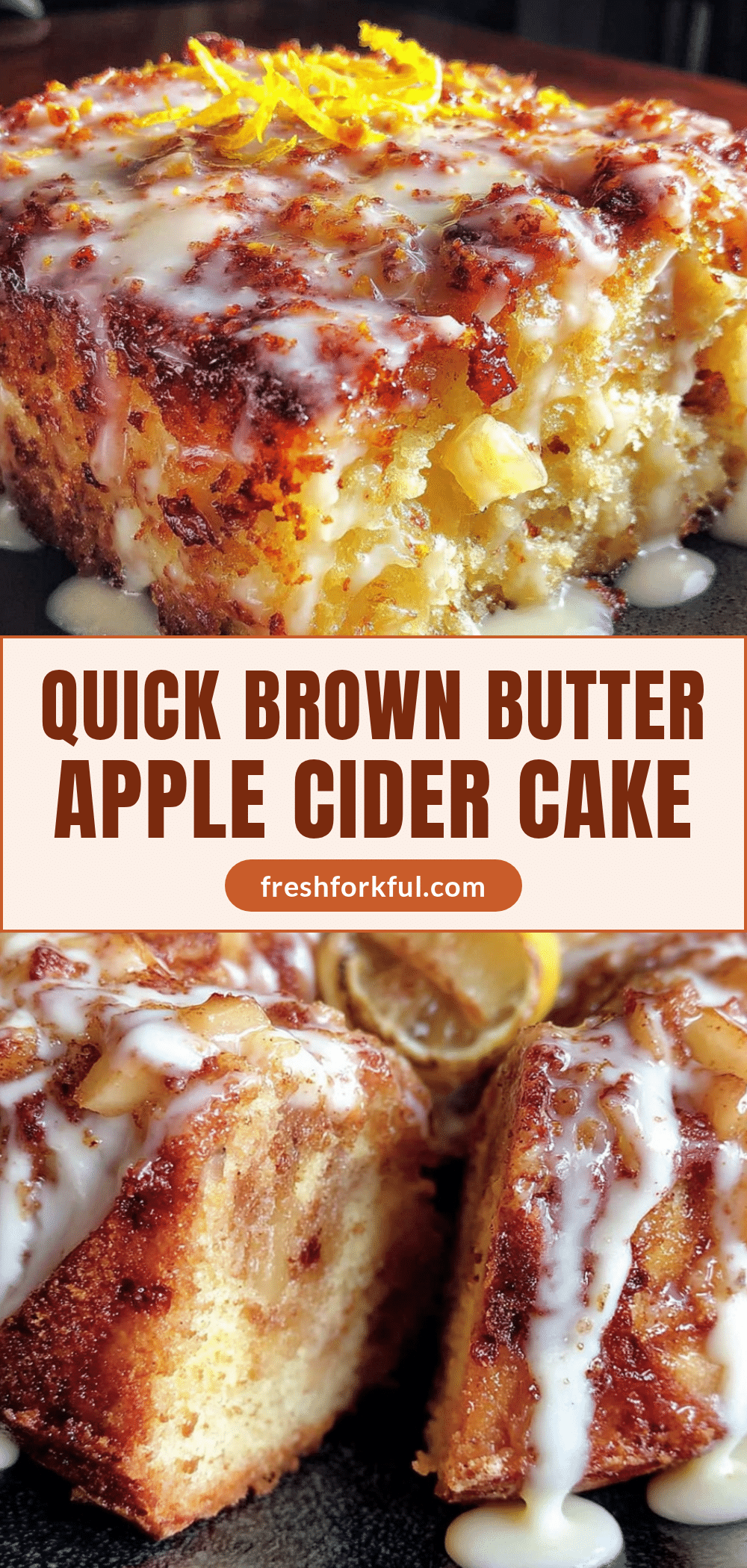 brown butter apple cider cake recipe