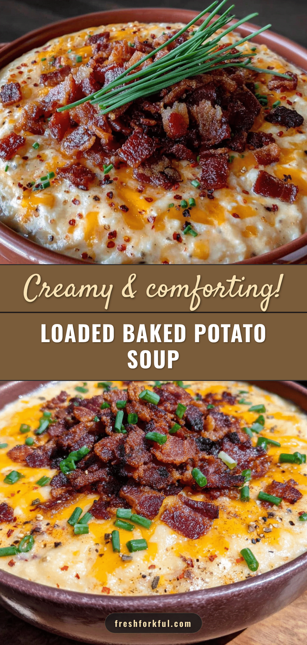 creamy loaded baked potato soup recipe