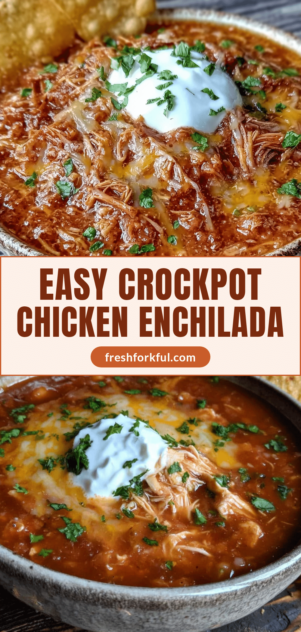 crockpot chicken enchilada soup recipe
