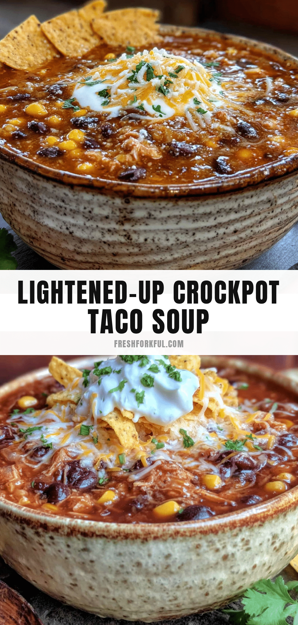 crockpot taco soup recipe