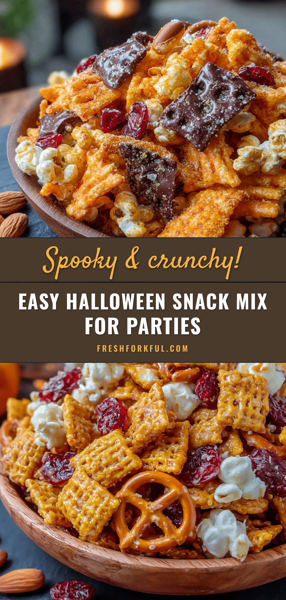 easy halloween snack mix recipe