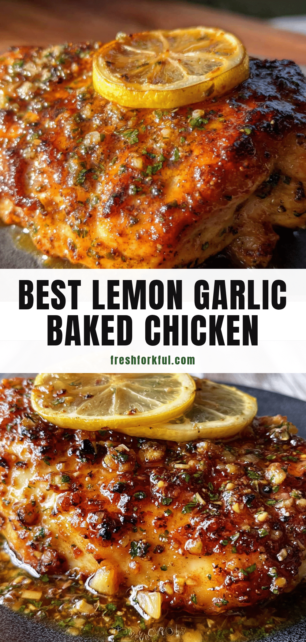 lemon garlic baked chicken breast recipe