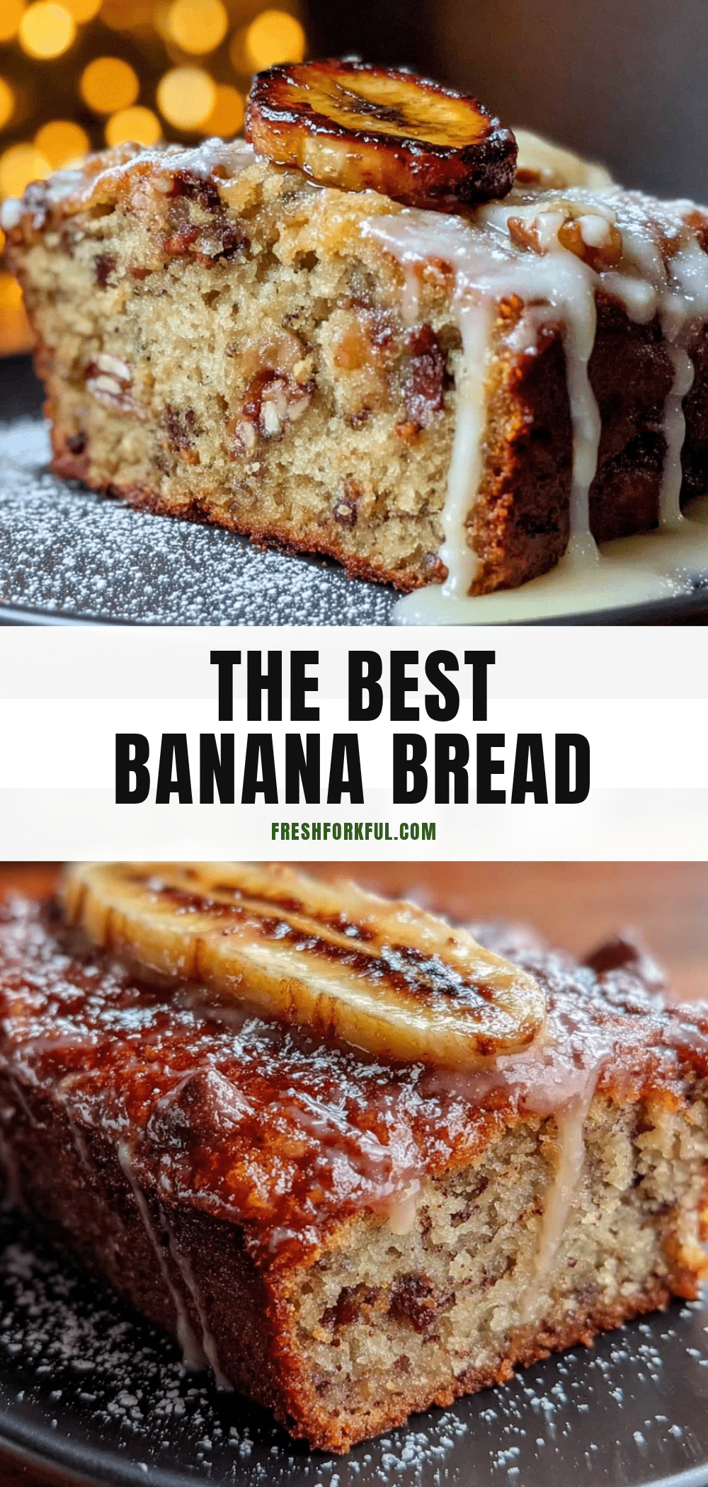 one-bowl sour cream banana bread recipe