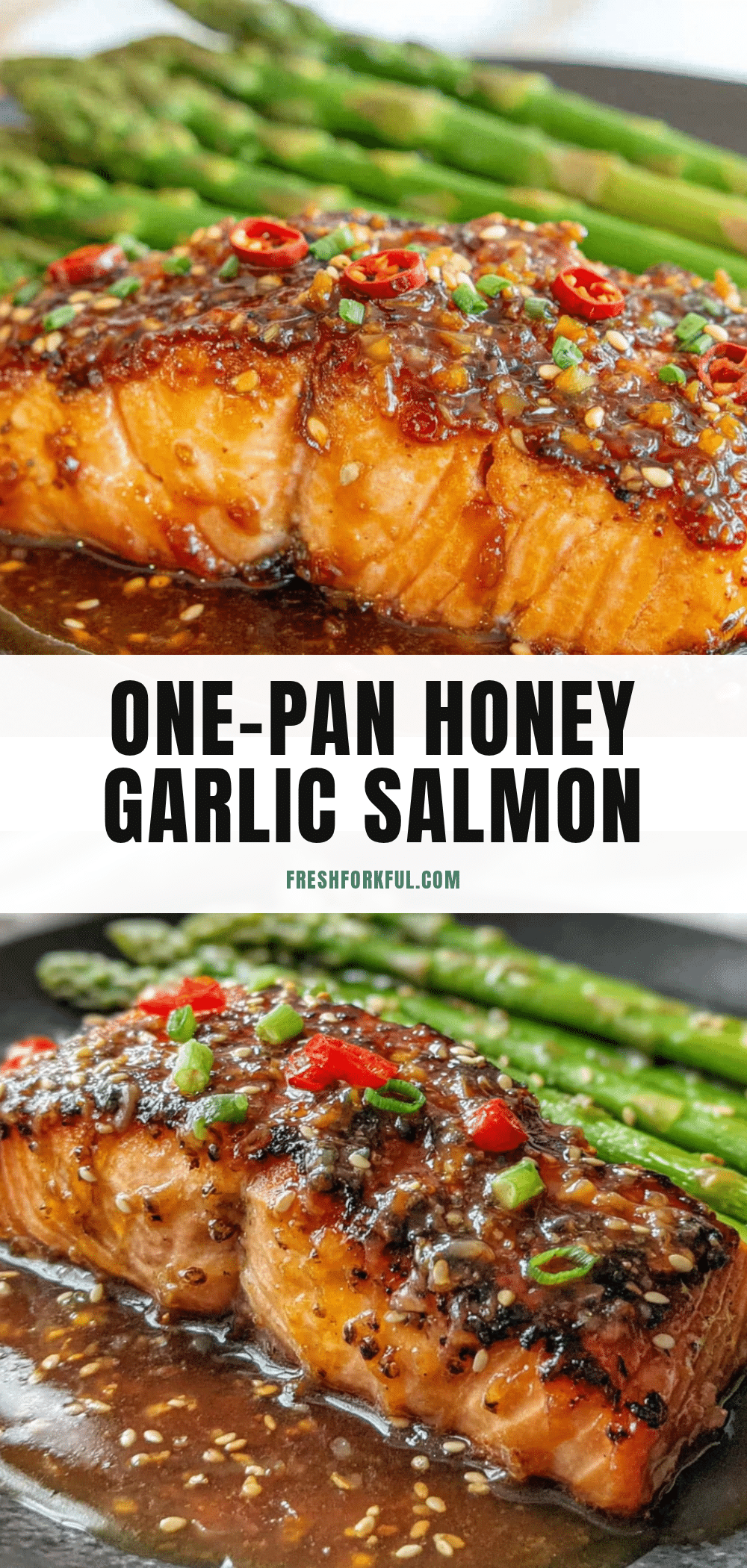 one-pan honey garlic salmon recipe