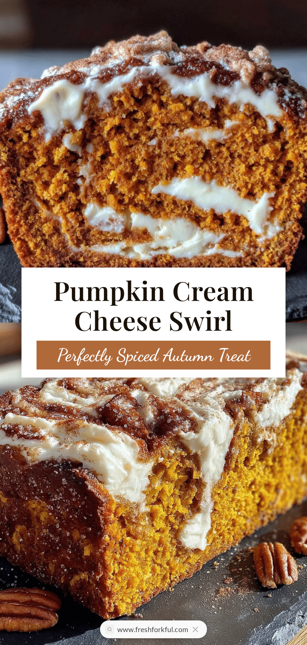 pumpkin cream cheese swirl bread recipe