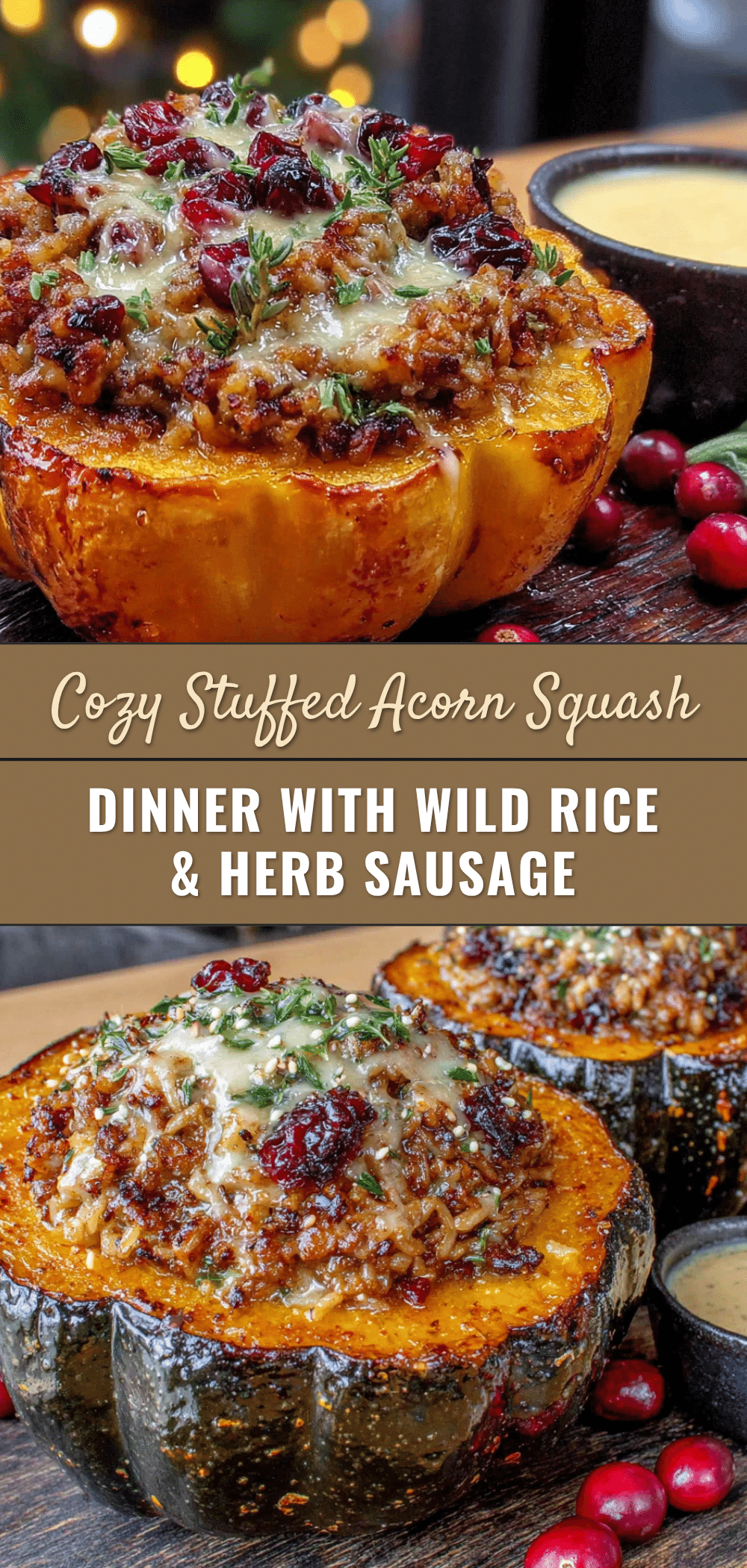 stuffed acorn squash recipe
