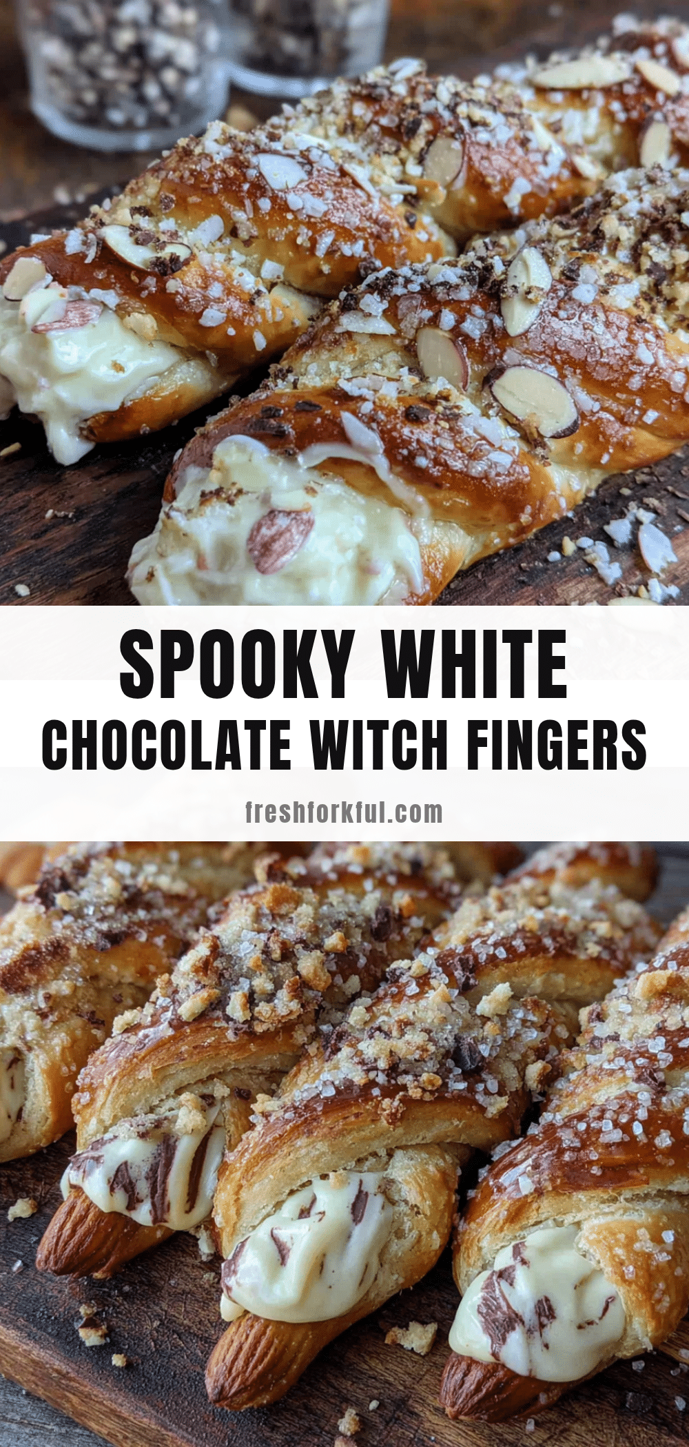 witch finger pretzel rods recipe