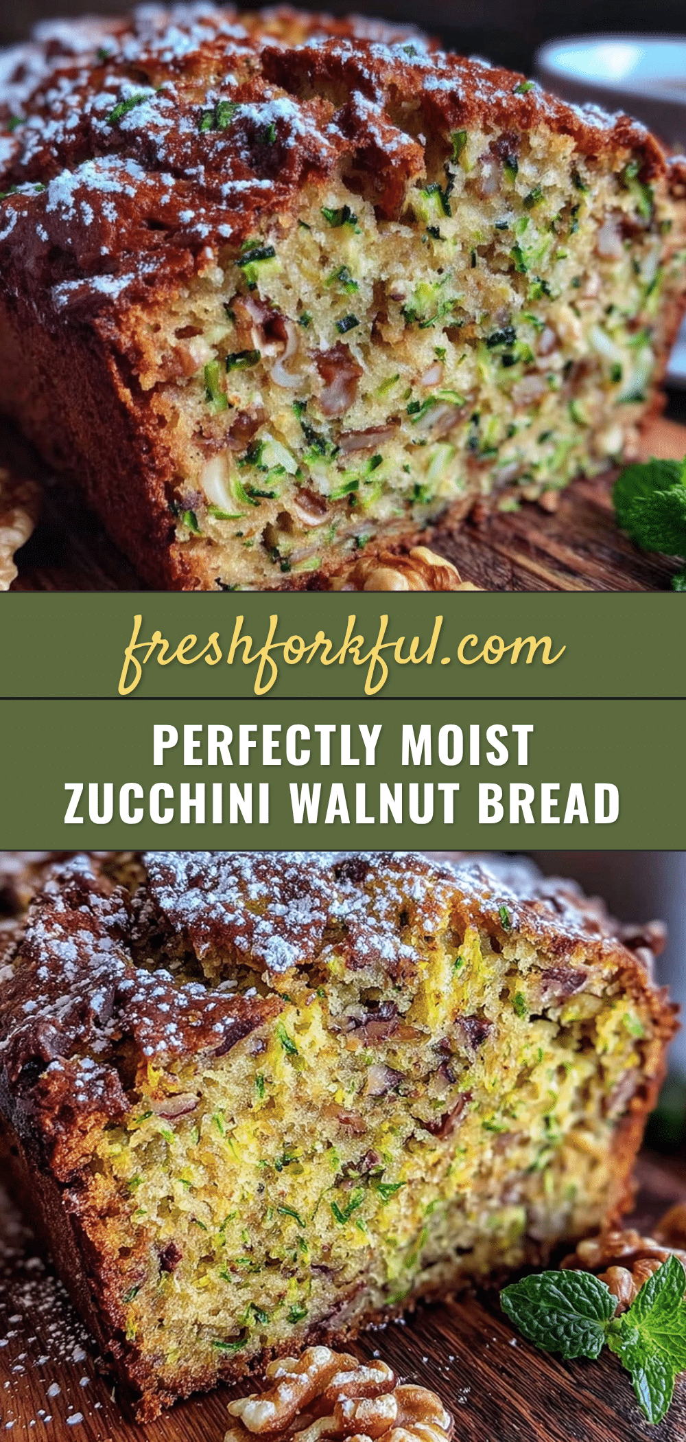 zucchini walnut bread recipe