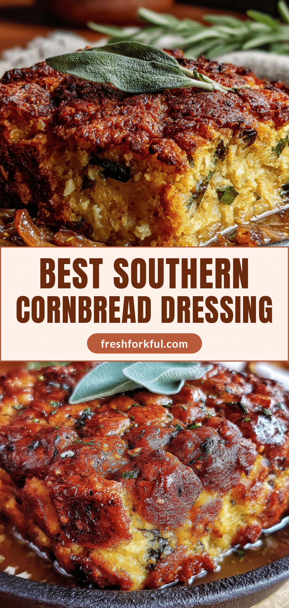 best Southern cornbread dressing with sage recipe