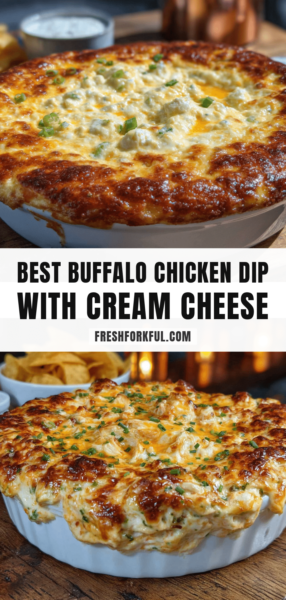 buffalo chicken dip with cream cheese recipe
