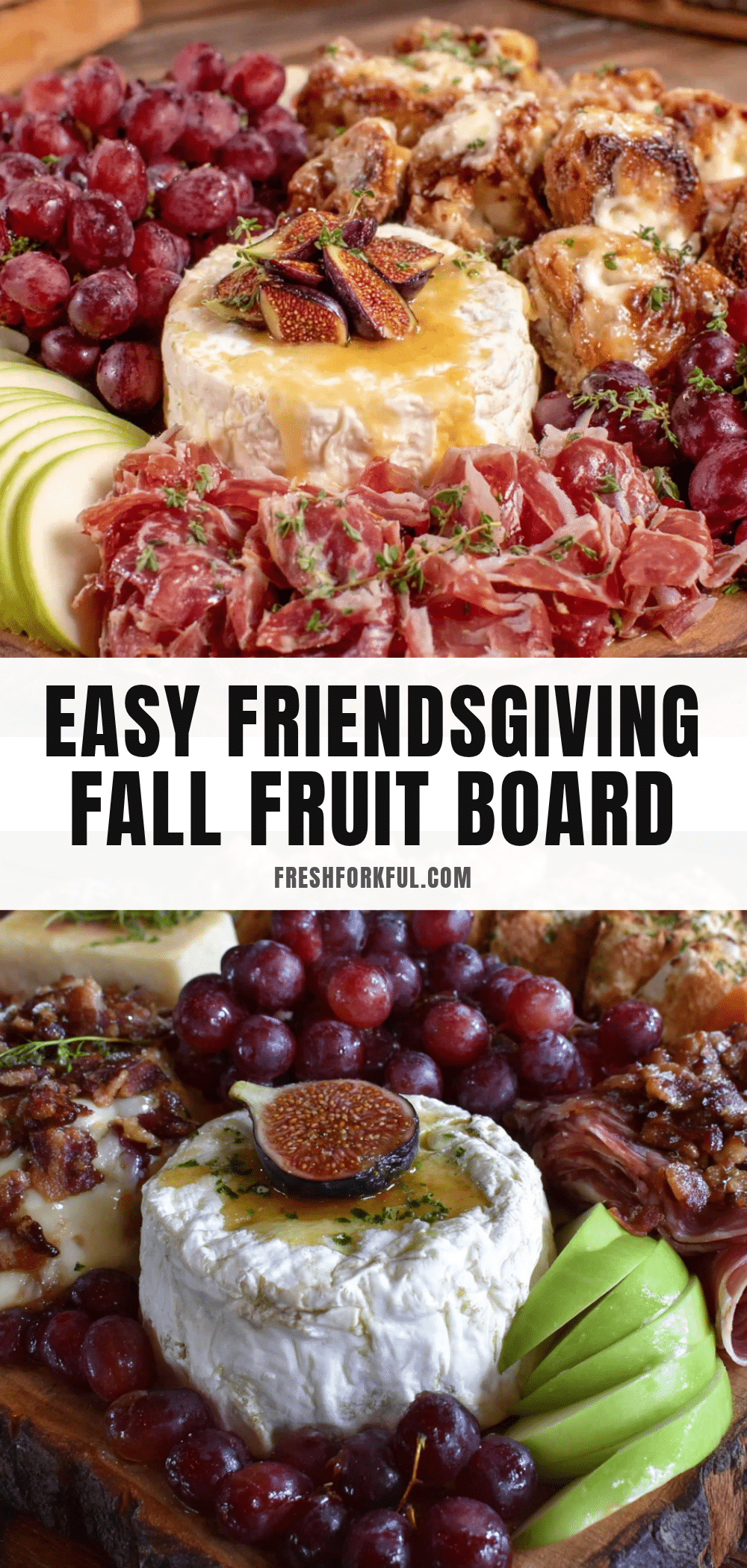 Friendsgiving fruit charcuterie board recipe