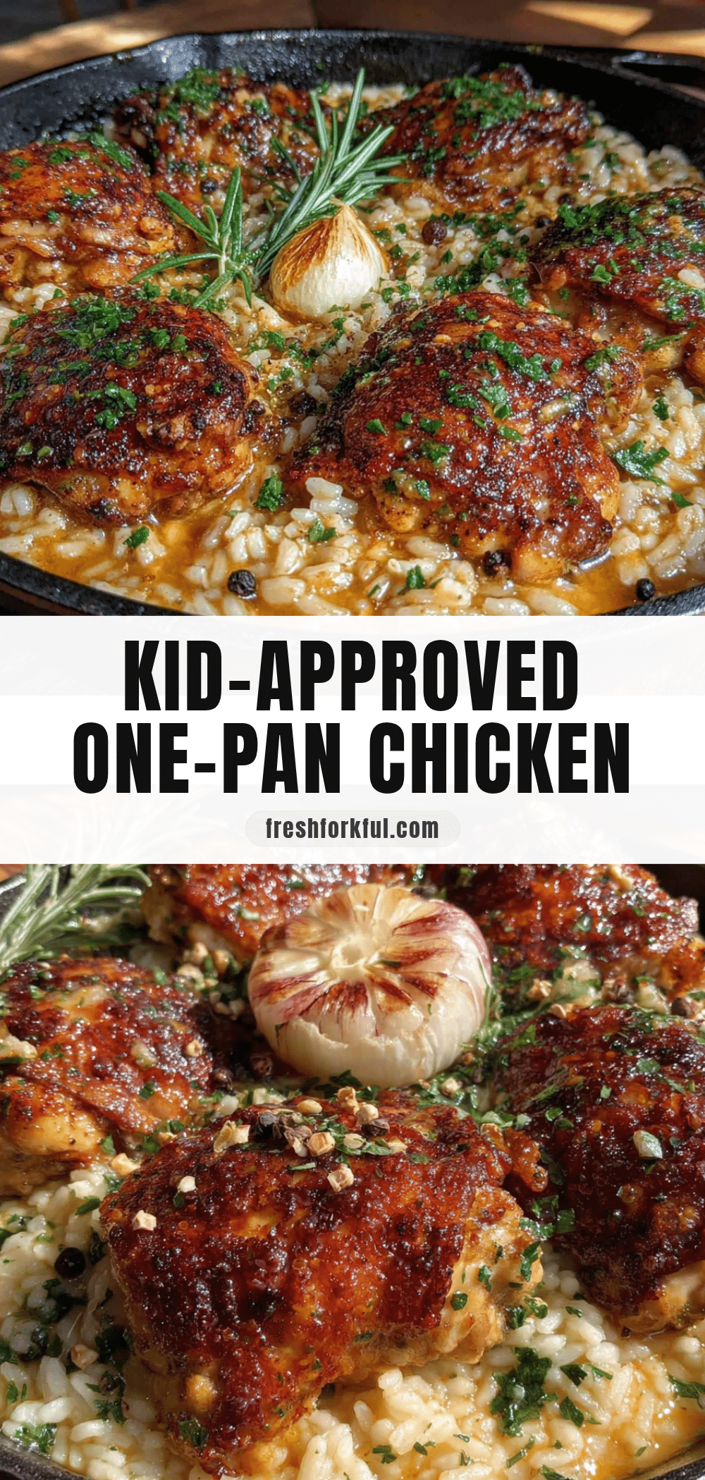 garlic butter chicken and rice recipe