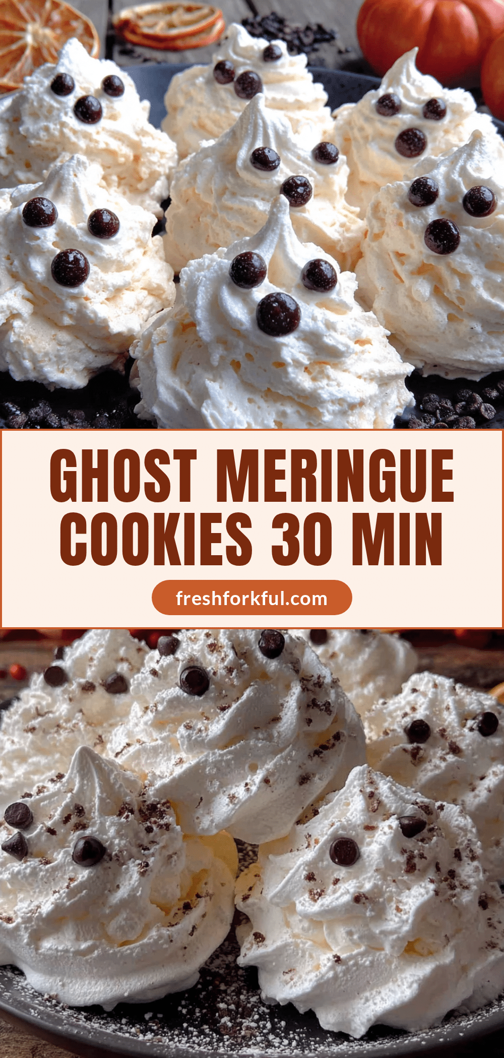 ghost meringue cookies recipe