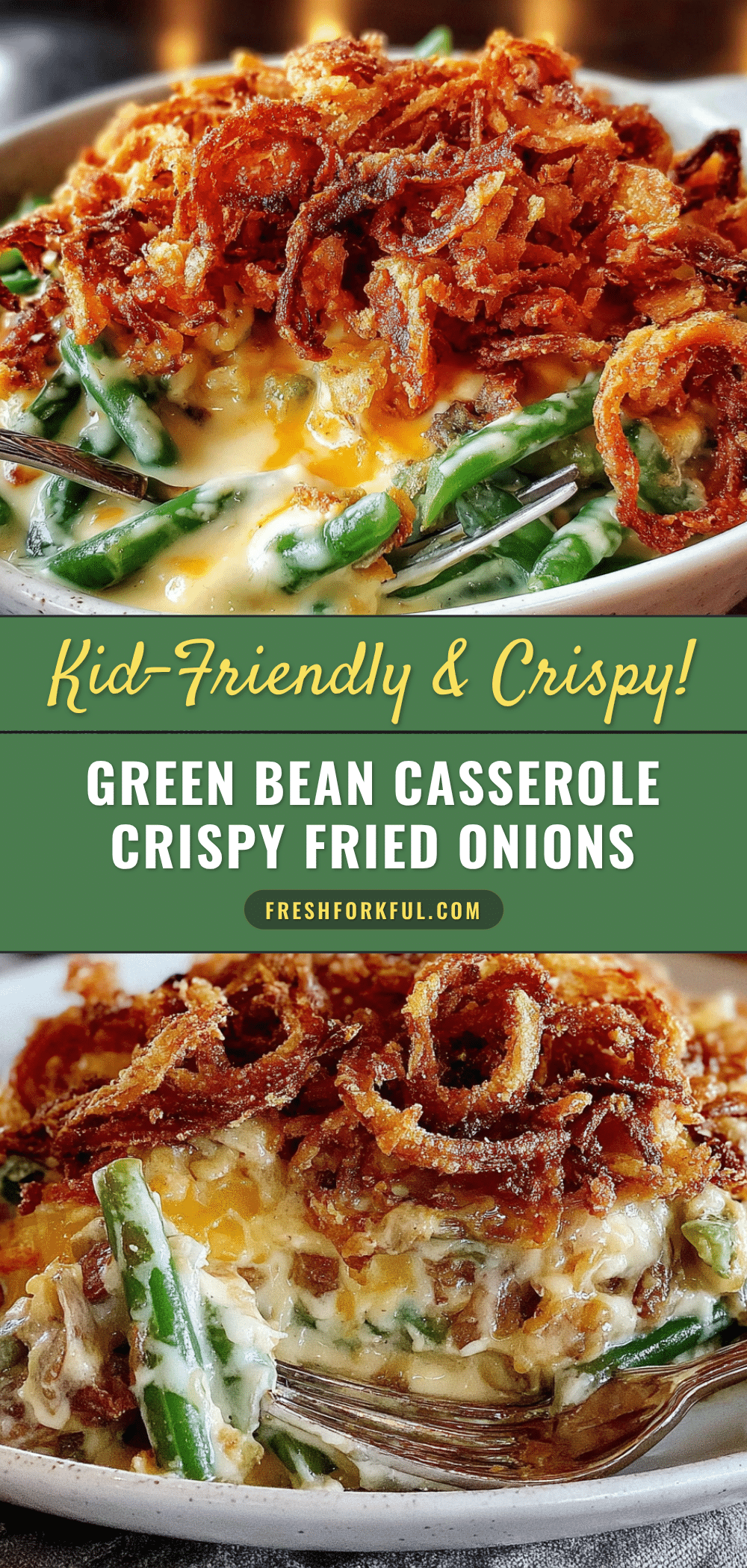 kid-friendly green bean casserole recipe