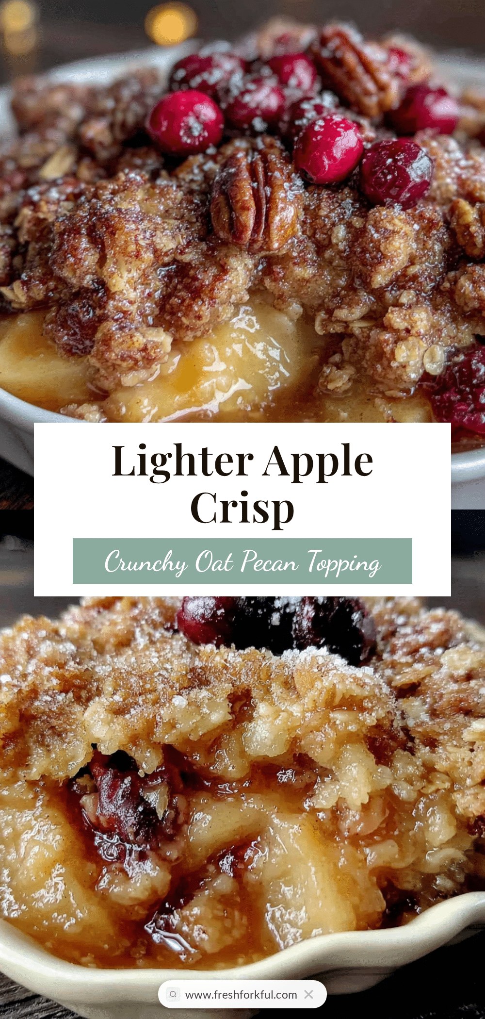 lighter apple crisp recipe