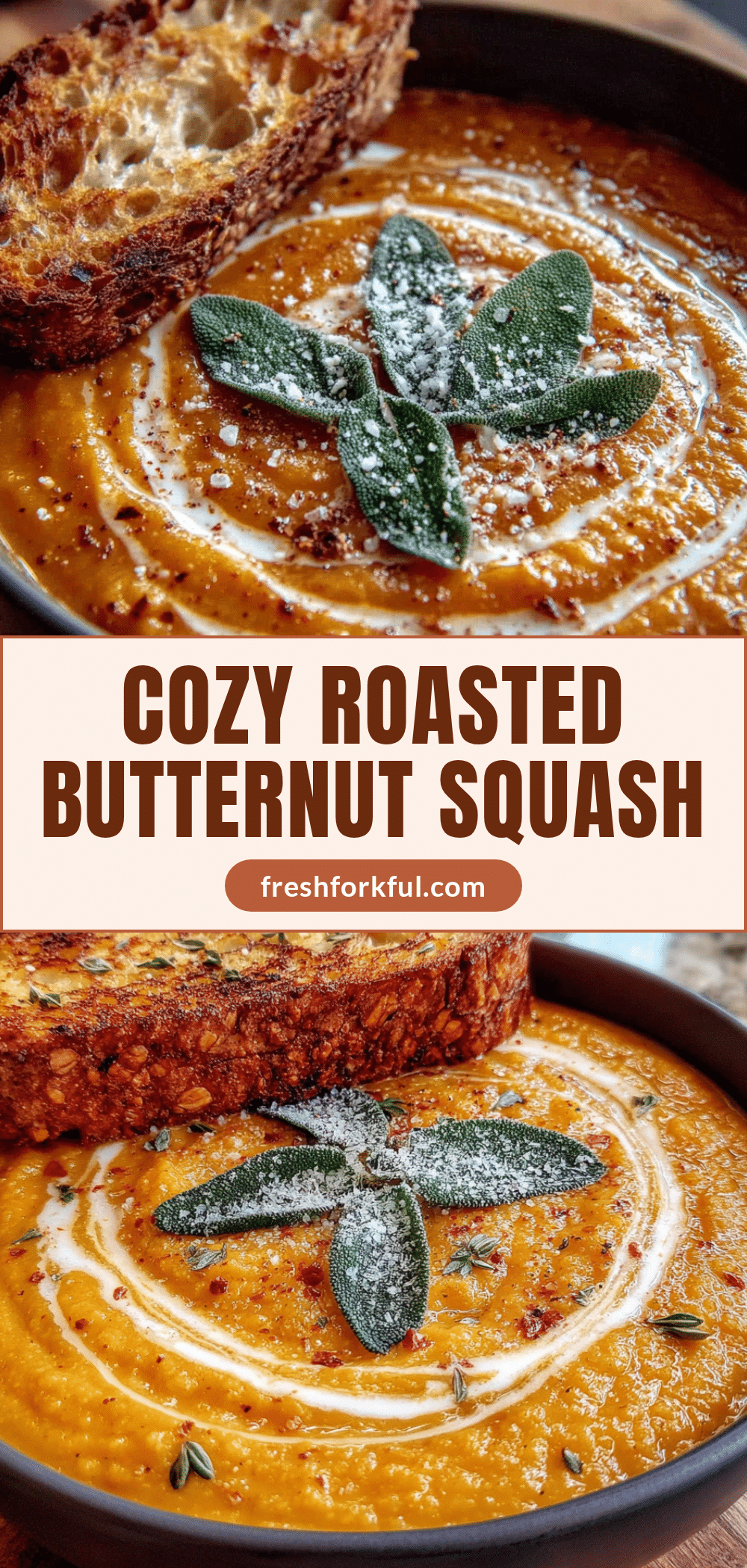 roasted butternut squash soup recipe