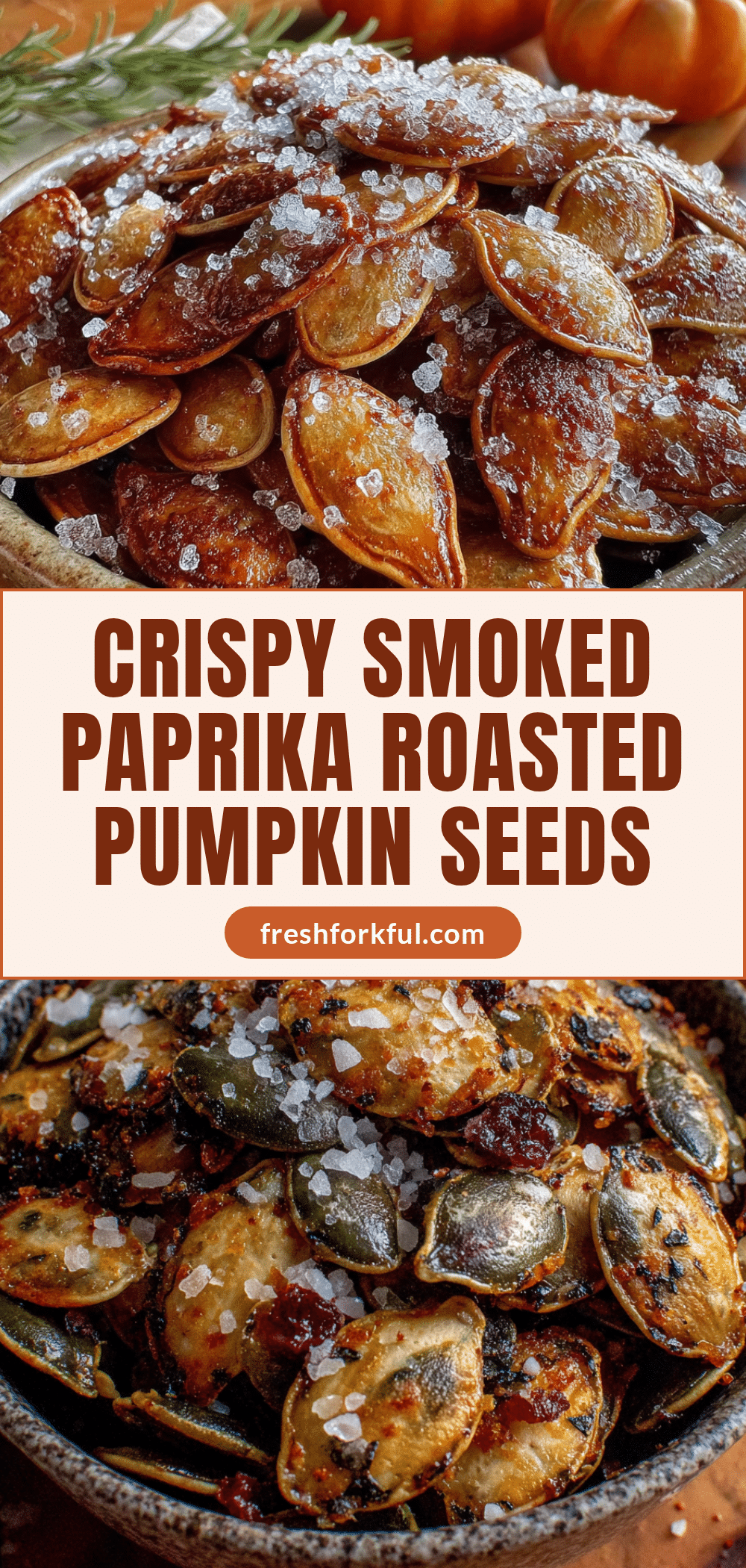 smoked paprika roasted pumpkin seeds recipe