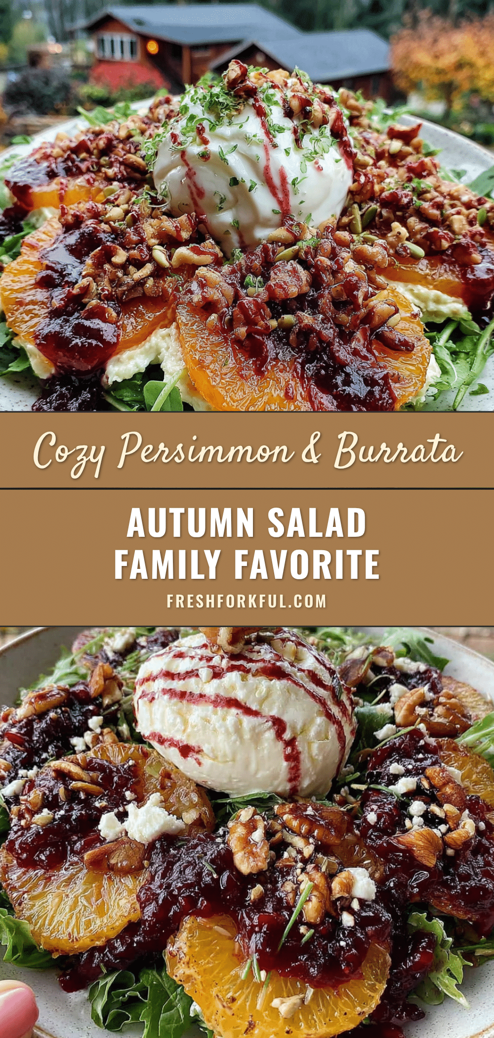 persimmon and burrata salad recipe